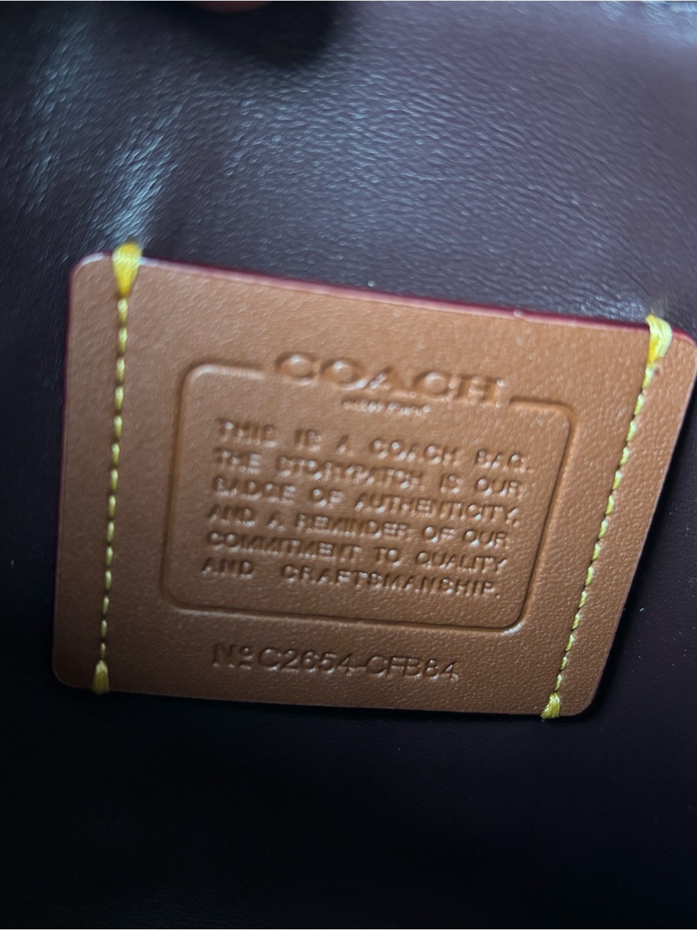 Coach Patchwork Plaza 25 - Picture 7 of 8